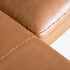  B B Italia B B Italia Charles Sectional in Cognac Leather by Antonio Citterio - 1368189