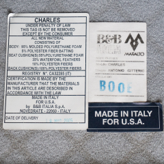  B B Italia B B Italia Charles Sectional in Cognac Leather by Antonio Citterio - 1368191