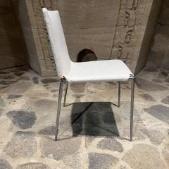  B B Italia B B Italia Roberto Barbieri Modern ALMA White Stackable Chairs Set of 6 - 2847455
