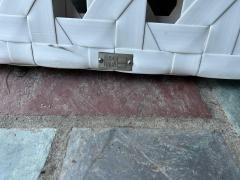  B B Italia Fabulous Pair B B Italia Canasta High Wing Back Woven Outdoor Chair - 4561158