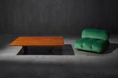  B B Italia Green Velvet Camaleonda Lounge Chairs by Mario Bellini for B B Italia 1970s - 4135100