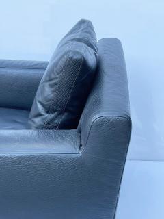  B B Italia Harry Arm Club Chair in Black Leather by Antonio Citterio for B B Italia - 3109575
