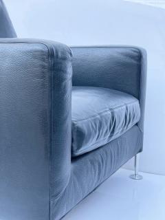  B B Italia Harry Arm Club Chair in Black Leather by Antonio Citterio for B B Italia - 3109581