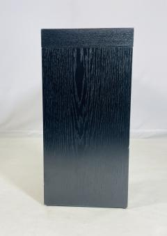  B B Italia Modern Cerused Black Oak Console Table in the Style of B B Italia - 4712288