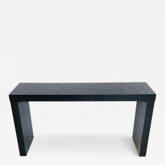  B B Italia Modern Cerused Black Oak Console Table in the Style of B B Italia - 4714103