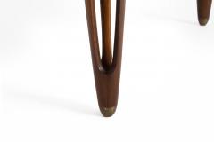  B C M bler Triangular Coffee Table by B C M bler Denmark 1950s - 733766