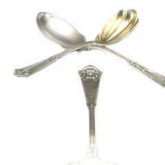  B F Norris Co English Arts Crafts Egyptian Revival Silver Spoons - 4200778