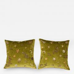  B VIZ Designs B Viz Design Antique Textile Pillows - 1587302