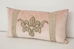  B VIZ Designs Pair of Blush Pink Velvet Pillows by B Viz Design - 1099537