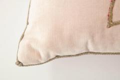  B VIZ Designs Pillow with Antique Embroidery - 806760