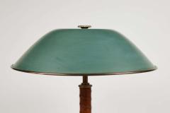  B hlmarks 1940s B hlmarks Brass and Leather Table Lamp - 1819894