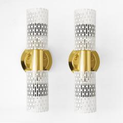  B hlmarks AB Bohlmarks A PAIR OF HARALD NOTINI DESIGNED SCONCES FOR B HLMARKS SWEDEN 1940 50 A  - 3389746