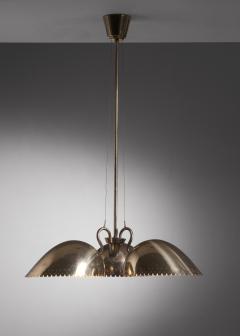  B hlmarks AB Bohlmarks B hlmarks 3 shaded brass chandelier - 3502122