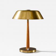  B hlmarks AB Bohlmarks B hlmarks Table Lamp Model 15474 by Harald Notini Sweden 1940s - 4386039