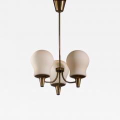  B hlmarks AB Bohlmarks B hlmarks brass and glass chandelier - 4049401