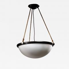  B hlmarks AB Bohlmarks B hlmarks brass and opaline glass pendant - 4319141