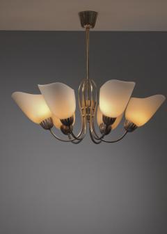  B hlmarks AB Bohlmarks B hlmarks chandelier with 6 glass shades - 3148754
