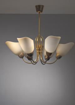  B hlmarks AB Bohlmarks B hlmarks chandelier with 6 glass shades - 3148755
