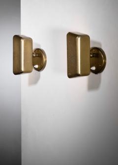  B hlmarks AB Bohlmarks B hlmarks pair of brass wall lamps - 4334423