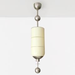  B hlmarks AB Bohlmarks BOHLMARKS SWEDISH ART DECO PENDANT WITH CAPSULE SHAPED GLASS SHADE - 3046589