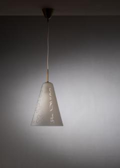  B hlmarks AB Bohlmarks Bohlmarks frosted glass pendant Sweden - 2710602