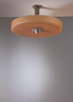  B hlmarks AB Bohlmarks One of a pair of B hlmarks Art Deco glass chandeliers - 2850659