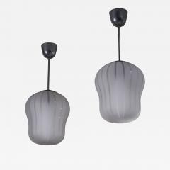  B hlmarks AB Bohlmarks Pair of B hlmarks striped glass pendants - 3552681