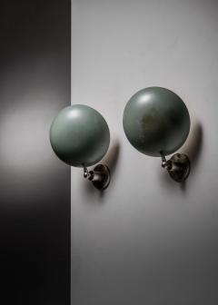  B hlmarks AB Bohlmarks Pair of B hlmarks wall lamps - 4034526