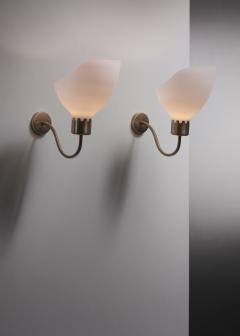  B hlmarks AB Bohlmarks Pair of Harald Notini wall lamps for B hlmarks - 3512443