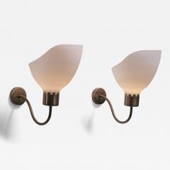  B hlmarks AB Bohlmarks Pair of Harald Notini wall lamps for B hlmarks - 3517471