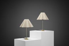  B hlmarks AB Bohlmarks Pair of Model 15711 Table Lamps for B hlmarks Sweden ca 1950s - 4456501