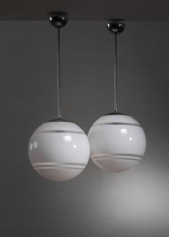  B hlmarks AB Bohlmarks Pair of globe pendants - 3993626