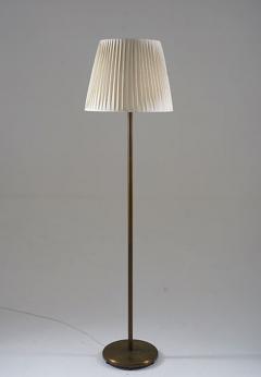  B hlmarks AB Bohlmarks Swedish Brass and Teak Floor Lamp by B hlmarks - 3102112