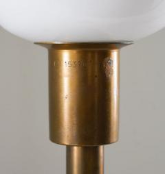  B hlmarks AB Bohlmarks Swedish Brass and Teak Floor Lamp by B hlmarks - 3102133