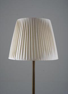  B hlmarks AB Bohlmarks Swedish Brass and Teak Floor Lamp by B hlmarks - 3102137