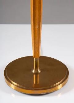  B hlmarks AB Bohlmarks Swedish Midcentury Table Lamp in Teak and Brass by B hlmarks - 2277343