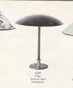  B hlmarks AB Bohlmarks Swedish Modern Brass Table Lamp by B hlmarks - 4600888