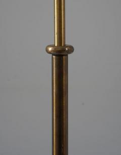  B hlmarks AB Bohlmarks Swedish Modern Floor Lamp in Brass by B hlmarks 1940s - 3102372