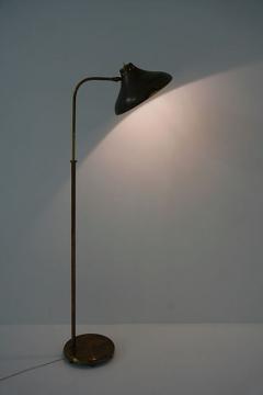  B hlmarks AB Bohlmarks Swedish Modern Floor Lamp in Brass by B hlmarks 1940s - 3102373