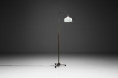  B hlmarks Model E103 Art Deco Floor Lamp by B hlmarks Sweden 1930s - 4294585