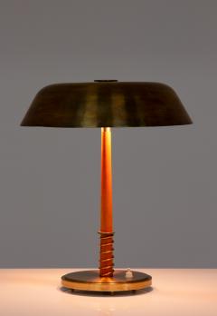  B hlmarks Swedish Midcentury Table Lamp in Brass by Harald Notini for B hlmarks - 1620206