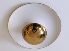  B nte Remmler Elegant Mid Century Ceiling Fixture or Sconce by B nte Remmler Germany 1950s - 3990883