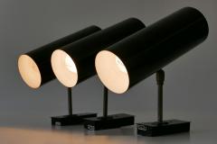  B nte Remmler Set of Three Elegant Sconces or Wall Lamps by B nte Remmler BuR Germany 1950s - 2033777