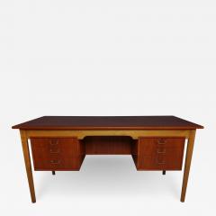  B rge Mogensen Borge Mogensen 1950s B rge Mogensen Teak Oak Desk S borg M belfabrik Denmark - 2410980