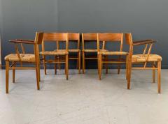  B rge Mogensen Borge Mogensen B rge Mogensen Dining Chairs by S borg M belfabrik in Denmark Midcentury - 1958479