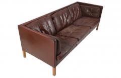  B rge Mogensen Borge Mogensen B rge Mogensen Model 2212 3 seat leather sofa - 3466301
