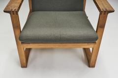  B rge Mogensen Borge Mogensen B rge Mogensen Model 2254 Lounge Chair and 2248 Footstool Denmark 1950s - 2579243