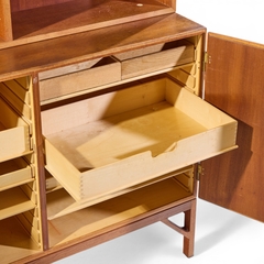  B rge Mogensen Borge Mogensen B rge Mogensen Model A232 Mid Century Danish Oak China Cabinet Credenza Hutch - 4692041