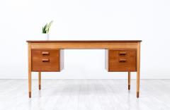  B rge Mogensen Borge Mogensen B rge Mogensen Teak Oak Executive Desk for S borg M bler - 3142429