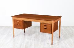  B rge Mogensen Borge Mogensen B rge Mogensen Teak Oak Executive Desk for S borg M bler - 3142431